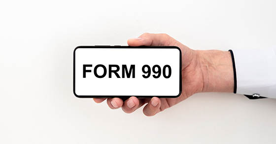 Thinking ahead to your next Form 990