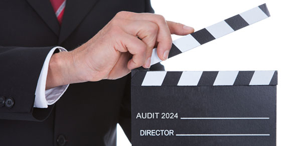 How do external auditors evaluate audit risks?